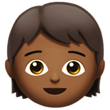 enfant : peau mate