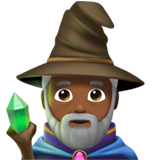 mage homme : peau mate