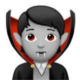 vampire : peau moyennement claire