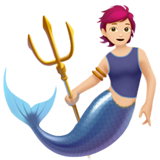 créature aquatique : peau claire