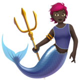 créature aquatique : peau foncée