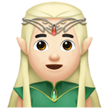 elfe homme : peau claire