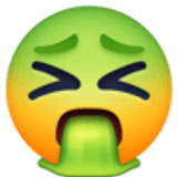 Visage qui vomit - Facebook