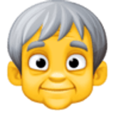 Personne âgée - Facebook