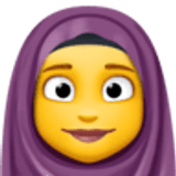 Femme avec foulard - Facebook