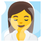 Femme au hammam - Noto Color Emoji