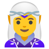 Elfe femme - Noto Color Emoji