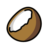 Noix de coco - OpenMoji