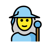 Mage femme - OpenMoji