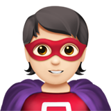 super-héros : peau claire