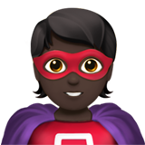 super-héros : peau foncée