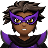 super-vilain : peau mate