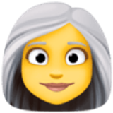 Femme : cheveux blancs - Facebook