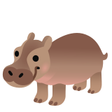 Hippopotame - Noto Color Emoji