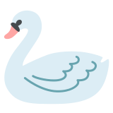 Cygne - Noto Color Emoji