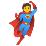 Super-héros - Noto Color Emoji