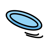 Disque volant - OpenMoji