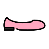 Chaussure plate - OpenMoji