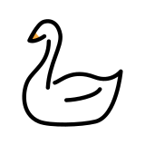 Cygne - OpenMoji