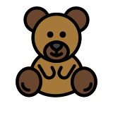 Ours en peluche - OpenMoji