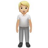 personne debout : peau moyennement claire