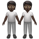 deux personnes se tenant la main : peau foncée