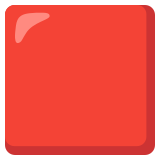 Carré rouge - Noto Color Emoji
