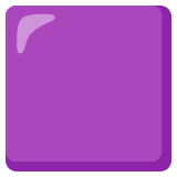 Carré violet - Noto Color Emoji