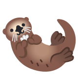 Loutre - Noto Color Emoji