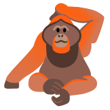 Orang-outan - Noto Color Emoji
