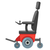 Fauteuil motorisé - Noto Color Emoji