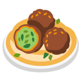 Falafels - Noto Color Emoji