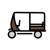Tuk tuk - OpenMoji