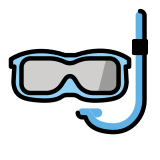 Masque de plongée - OpenMoji