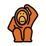 Orang-outan - OpenMoji