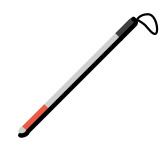 Canne blanche - OpenMoji