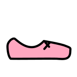 Chaussons de danse - OpenMoji