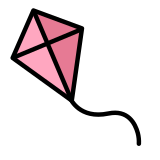 Cerf-volant - OpenMoji