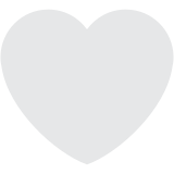 Cœur blanc - Twitter / X