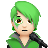 chanteur (tous genres) : peau claire