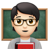 personnel enseignant : peau claire