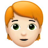 adulte : peau claire et cheveux roux