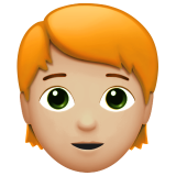 adulte : peau moyennement claire et cheveux roux