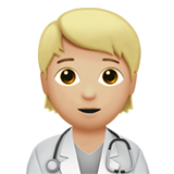 professionnel de la santé (tous genres) : peau moyennement claire