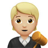 juge : peau moyennement claire