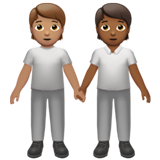 deux personnes se tenant la main : peau légèrement mate et peau mate