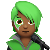 chanteur (tous genres) : peau mate