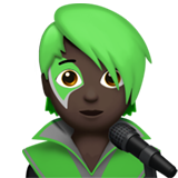 chanteur (tous genres) : peau foncée