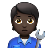 mécanicien (tous genres) : peau foncée