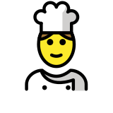 Cuisinier (tous genres) - OpenMoji